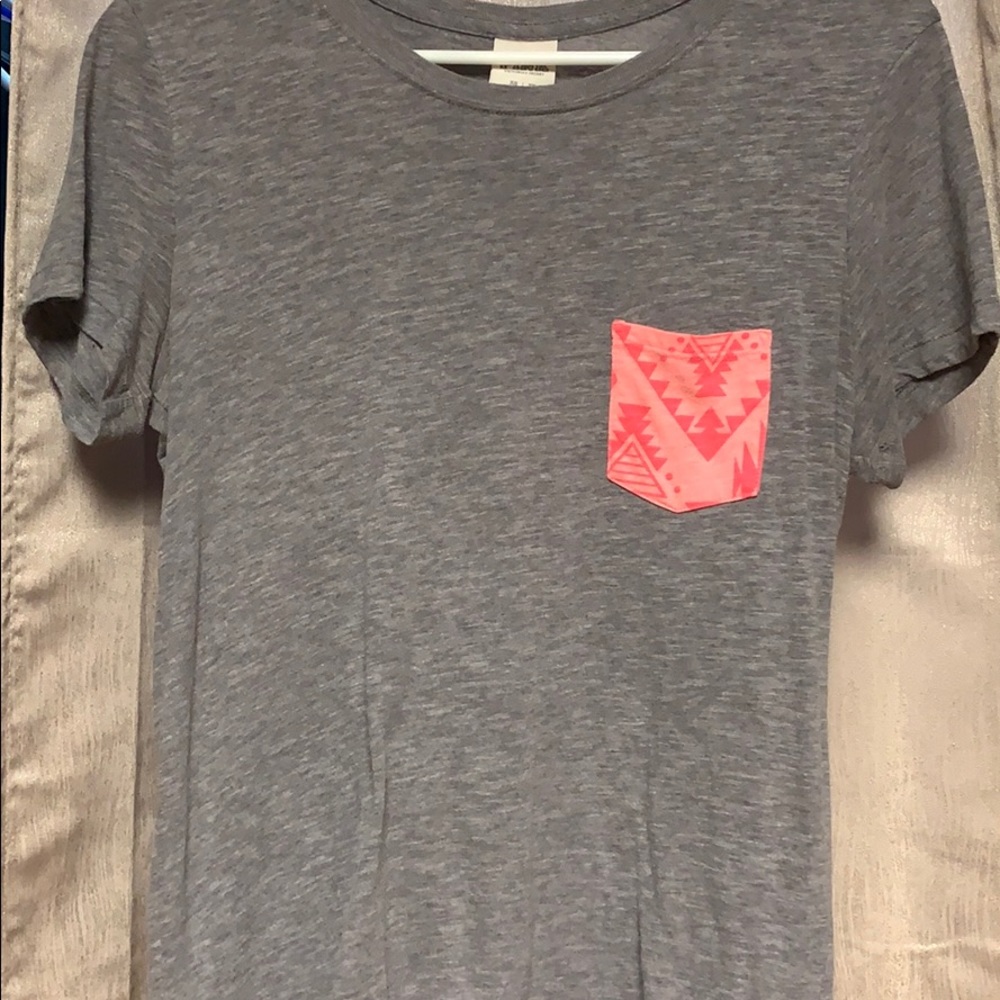PINK pocket tee